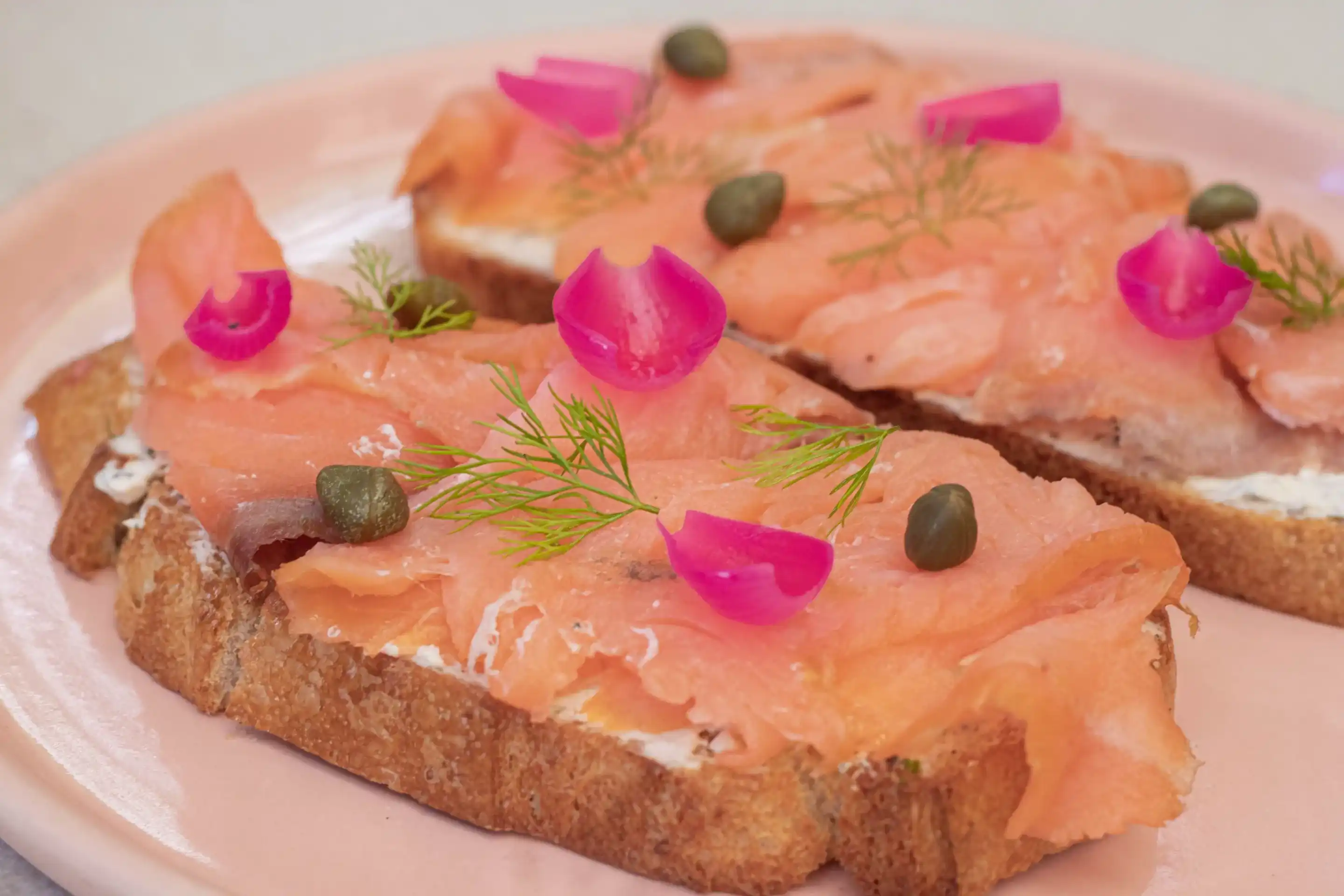 Smoked Salmon Toast